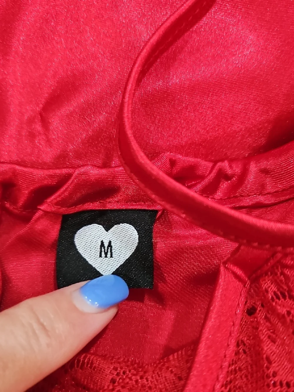White Mark comfortable red